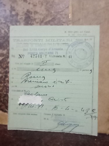 1943 trasporti militari corpo - 1943, militari,corpo
