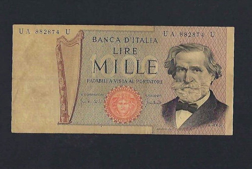 Repubblica italiana rara 1000 - repubblica,