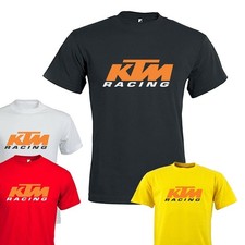 Maglietta T-Shirt Paddock Ktm Racing Tshirt Fan Club Moto Maglia Motocross
