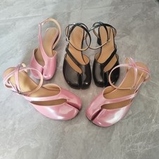 Sandali donna slingback punta