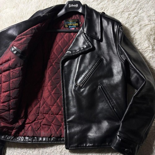 Giacca pelle schott 607h - giacca, di