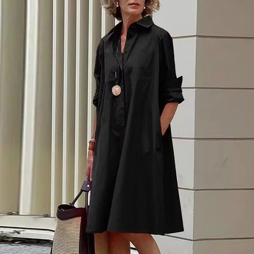 Abito donna nero - , primaverile