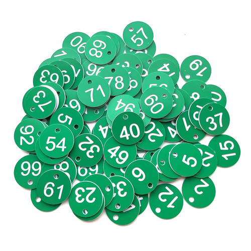Targhette numerate per - , piante