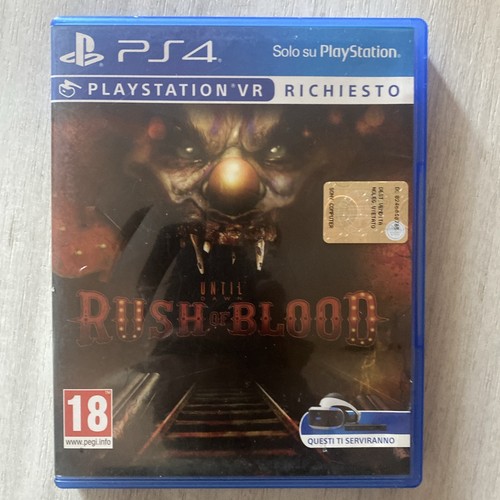 Until dawn rush blood - of, ps4