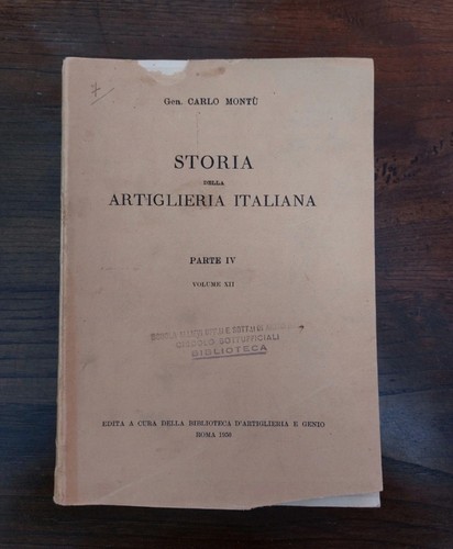 Storia della artiglieria - della,