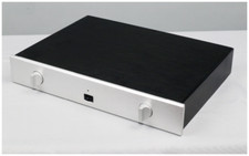 Nuovo telaio alluminio fai da te preamplificatore hifi custodia guscio audio dimensioni 430 * 308 * 70 mm