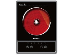 Fornello Elettrico Piano Cottura Portatile Infrarossi Vetroceramica 2000W 6 FUNZ