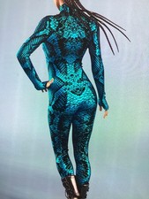 tuta gatto lycra stampa