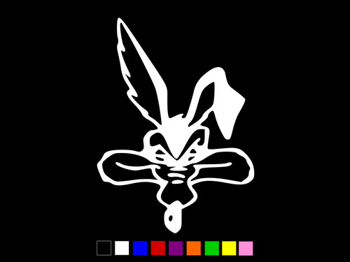 Adesivo wile coyote looney - e,