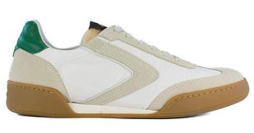 Volley nylon bianco camoscio - nylon,