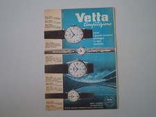 advertising Pubblicità 1960 OROLOGI VETTA COMPETIZIONE