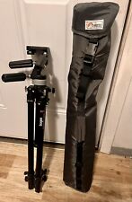 Treppiede fotocamera professionale Bogen Manfrotto 3205 & 3030 141RC testa - con borsa tubo Lowepro