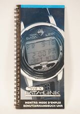 Montre Vintage Timex Data Link: Mode D'Emploi