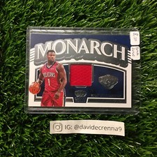 Zion Williamson 2022-23 Crown Royale #MM-ZWL MONARCH JERSEY PATCH (Damaged!)