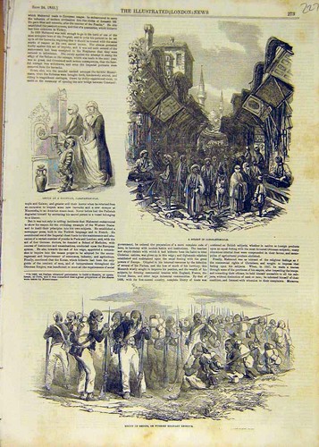 Vecchia stampa antica