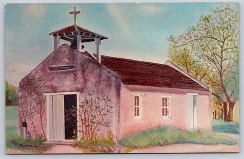 Cartolina missione texas - missione, la