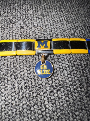 Bracciale michigan wolverines - bracciale,