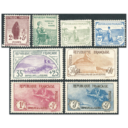 Francia 148 155 francobolli - n°148/155,