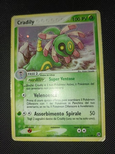 Pokémon cradily 100 ex - cradily,