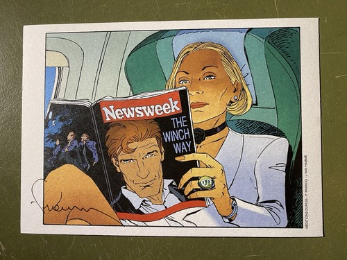Libris largo winch signé - libris,