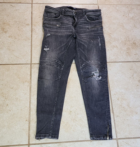 Jeans denim zara basic z1975 - jeans,