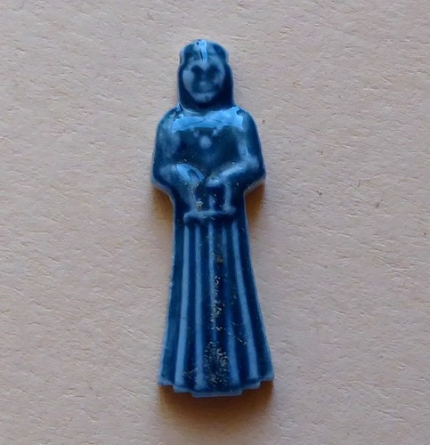 Fève ancienne plate - , limoges