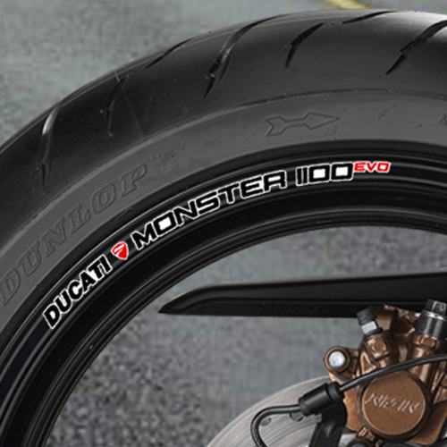 Adesivi cerchi ruota - adesivi, ducati