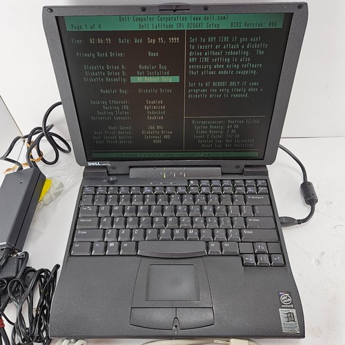 Portatile vintage dell - vintage,