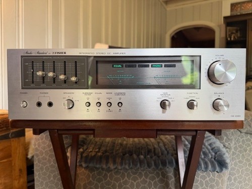 Fisher 2220 amplificatore - fisher, ca-2220
