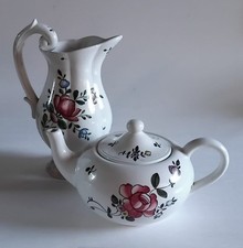 TEIERA E BROCCA CERAMICA VECCHIA LODI