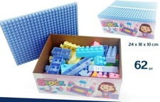 Costruzioni 62 Pezzi Gioco Giocattolo Bambini dfh