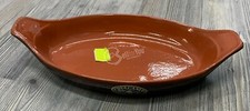 PIROFILA IN TERRA COTTA MARCA VULCANIA LUNGHEZZA 24,5 CM CASALINGHI CUCINA