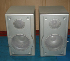 VINTAGE CASSE ACUSTICHE IRRADIO ALTOPARLANTI  SPEAKER HI-FI HOME 4 ohm 5w