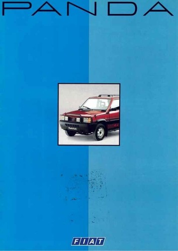 Catalogue brochure fiat panda - catalogue,
