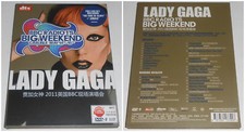 LADY GAGA BIG WEEKEND DVD HD 2011 (STAMPA CINESE) 
