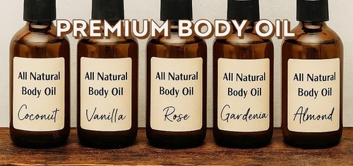 Olio corpo profumato - profumato, naturale