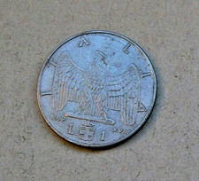 1 lira impero 1939 XVII