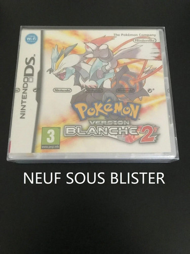 Pokemon version blanche neuf - blanche,