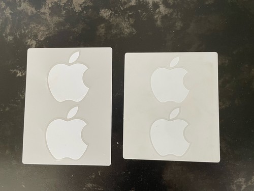 Logo adesivo apple per laptop - adesivo,