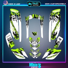 yamaha raptor 660 kit grafica decalcomanie adesivi atv wrap quad tutto...