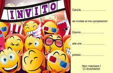 Inviti biglietti compleanno - inviti,
