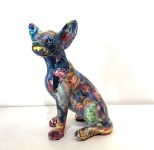 SCULTURA di CHIHUAHUA di MR FOG ORIGINAL COMICS E RESINA 2022