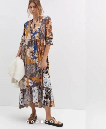 Maxi abito anthropologie - maxi,