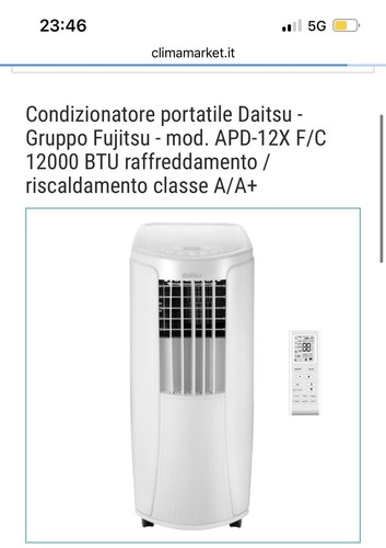 Condizionatore portatile 12000 - portatile,