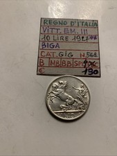 10 lire 1927 ** Ag Biga