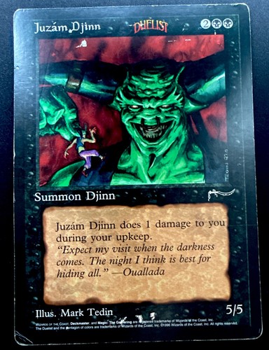 Cartolina promo juzam djinn - promo,