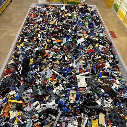 Lego sfuso assortito lavato - sfuso,