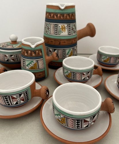 Set caffè ceramica peruviana