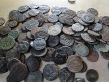 3x Monete Romane in Bronzo