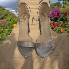 Sandali Yaro argento tacco a